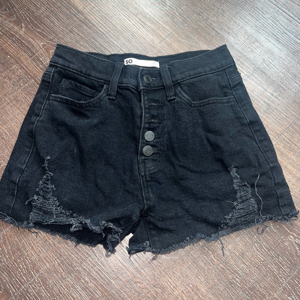 SO jean shorts